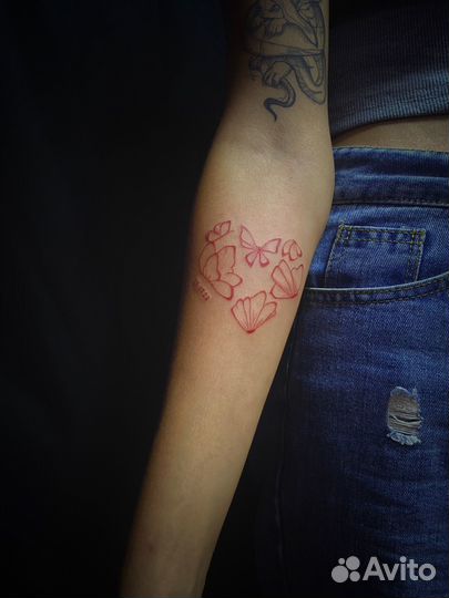 Модель на тату