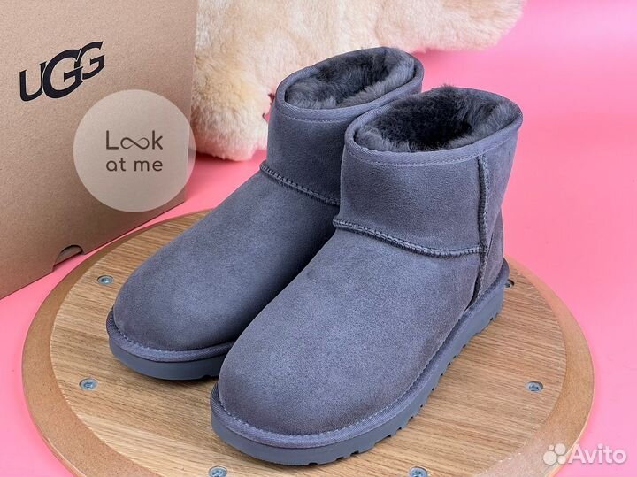 Угги женские Ugg Classic Mini II Grey