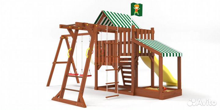 Детская площадка Савушка TooSun (Тусун) 4 Plus с п