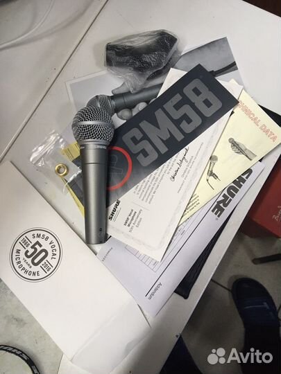 Микрофон shure sm58