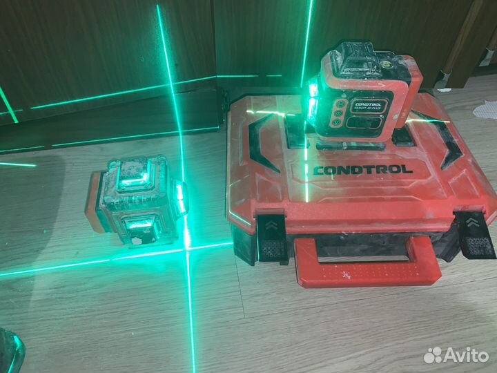 Рабочий только лазер и пылесос