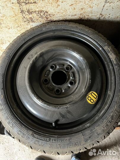 Запасное колесо докатка 5 114.3 r16