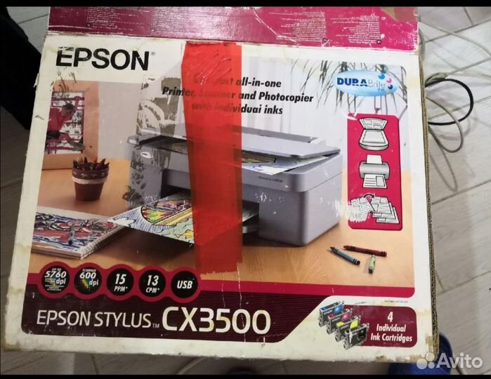 Принтер скан копир Epson3500