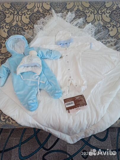 Комплект на выписку зима