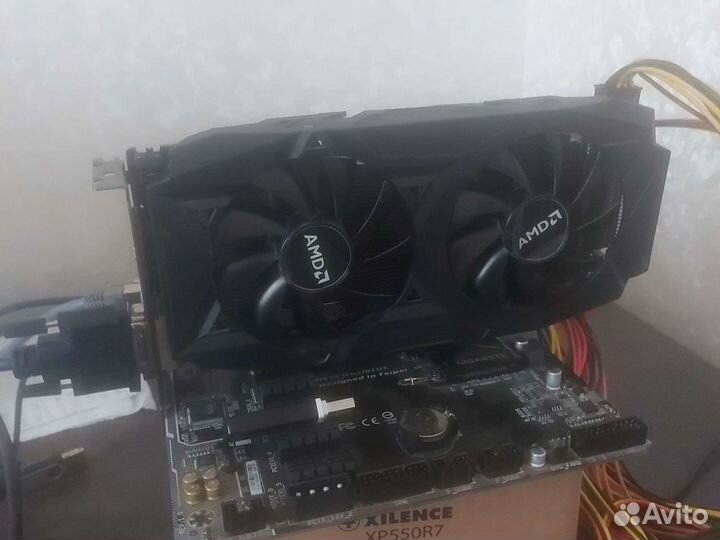 Видеокарта rx580 4gb