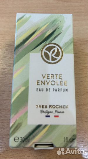 Парфюмерная вода Yves Rocher Verte Envolee 30 ml