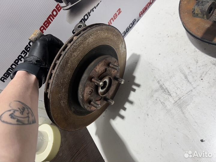 Chery Indis кулак поворотный диск тормозной