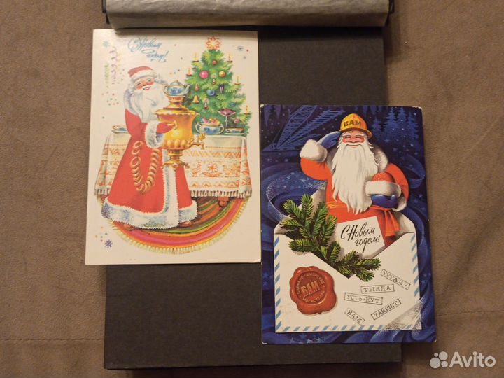 Открытки СССР с новым годом