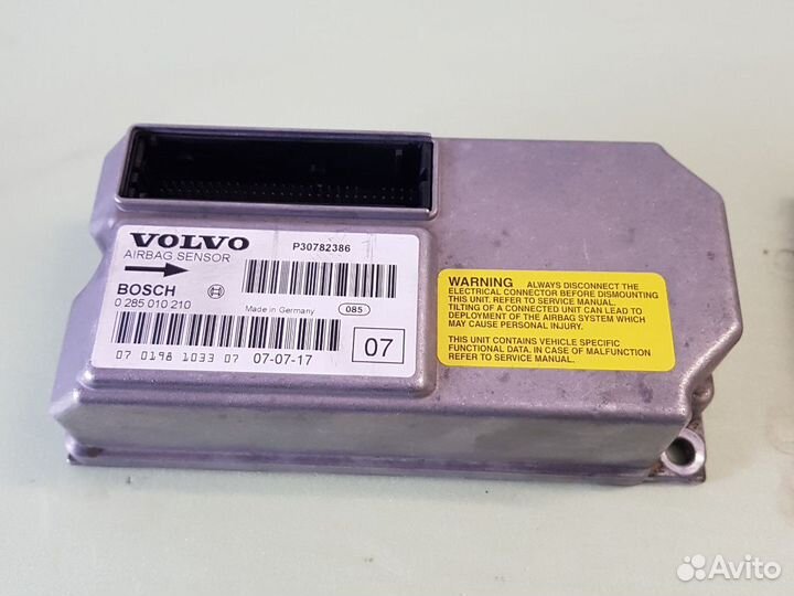 Блок управления подушек безопасности volvo xc90