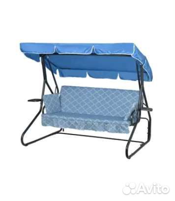 Садовые качели 3-х местные до 280 кг