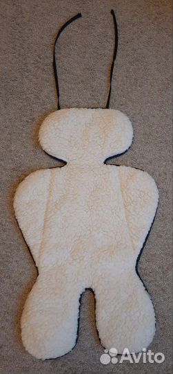 Матрас из овчины в коляску