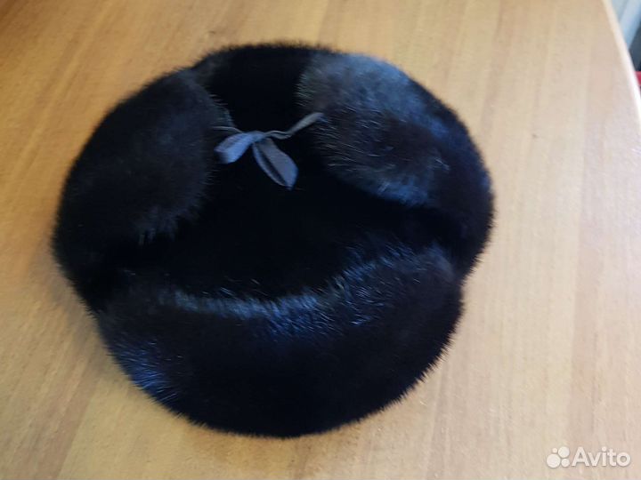 Норковая шапка и воротник