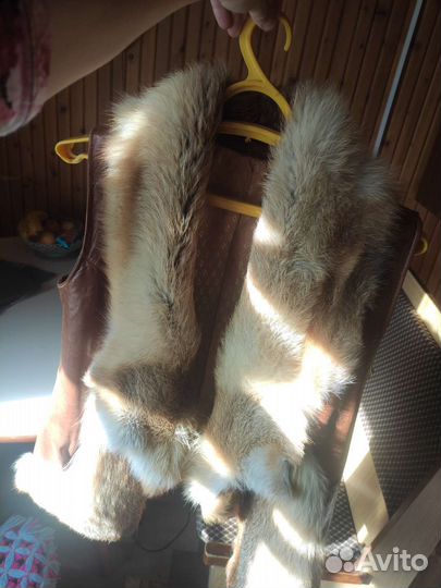 Жилетка женская из натурального меха