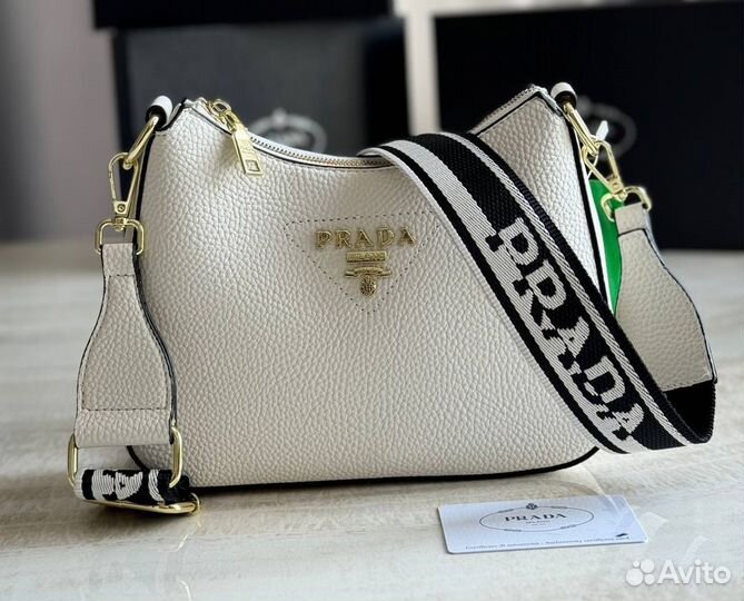 Сумка кроссбоди prada в 3 цветах