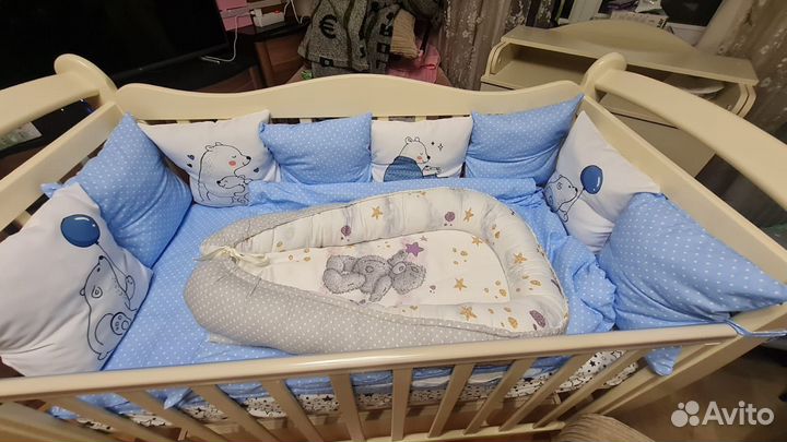 Бортики в кроватку