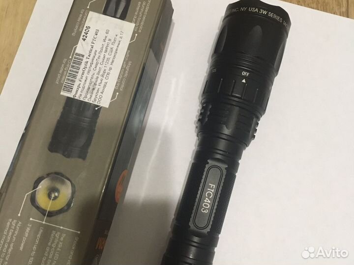 Фонарик Form Optik FTC403