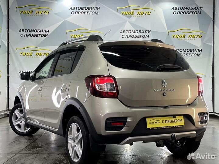 Renault Sandero Stepway 1.6 МТ, 2019, 49 238 км