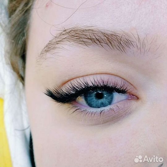 Наращивание Ресничек, ламинирование, оформление бр