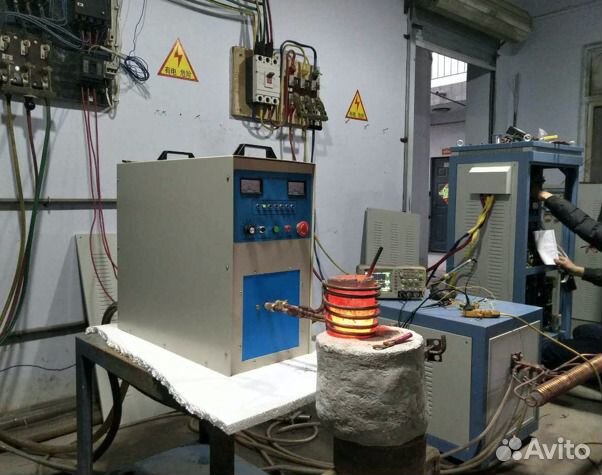 Индукционный нагреватель, твч установка, печь