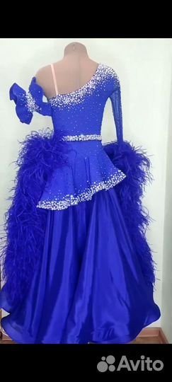 Платье для бальных танцев стандарт ю2