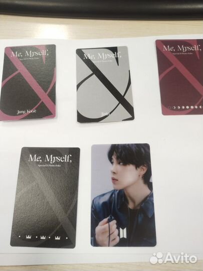 Карточки BTS me, myself