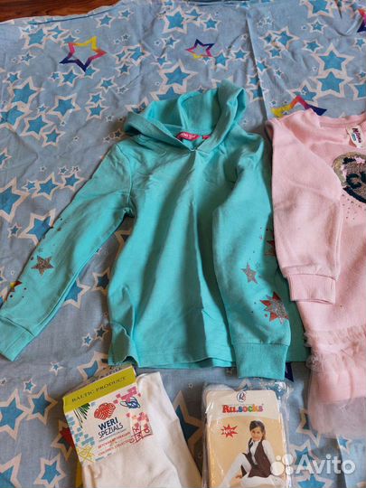 Вещи на девочку рост 110 пакетом