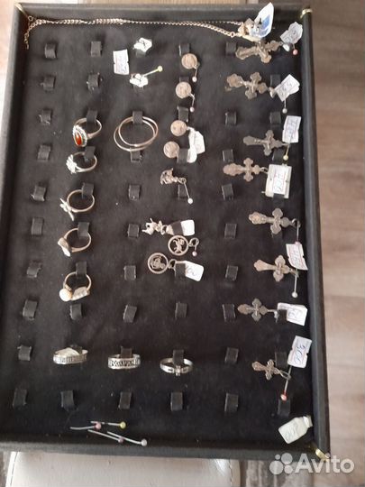 Серебро кольца