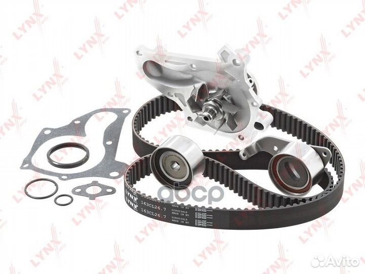 Комплект ремня грм с водяным насосом (3S-FE, 4S