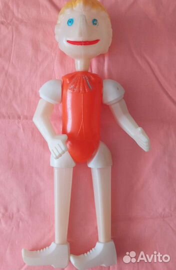 Игрушка кукла СССР Буратино