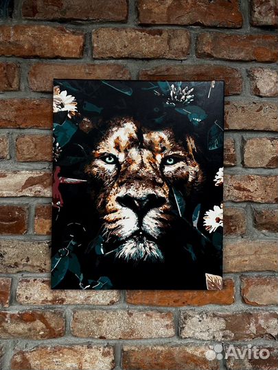 Интерьерная картина Лев