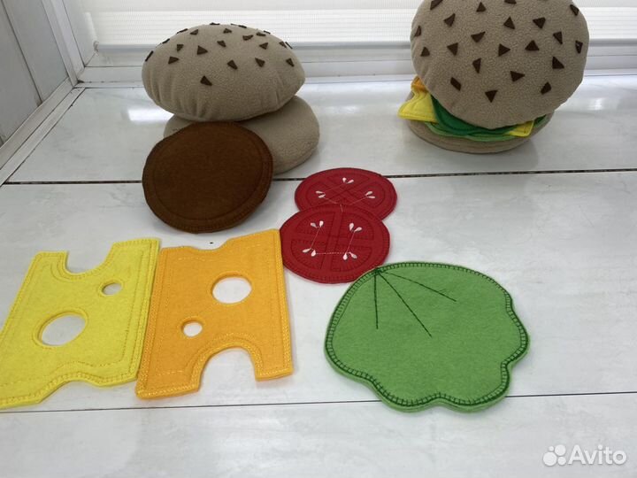 Бургеры игрушка