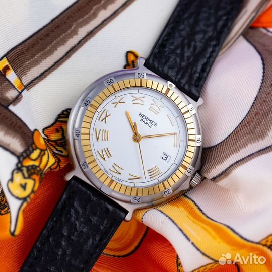 Оригинал Hermes Captain Nemo Золото/Сталь