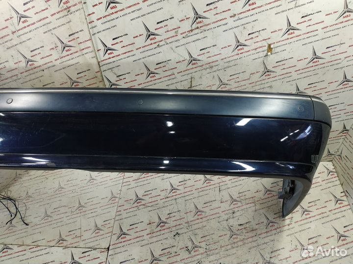 Бампер w210 Mercedes задний рест седан