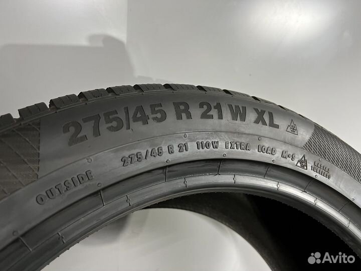 Continental ContiWinterContact TS 850 P 275/45 R21 и 315/40 R21