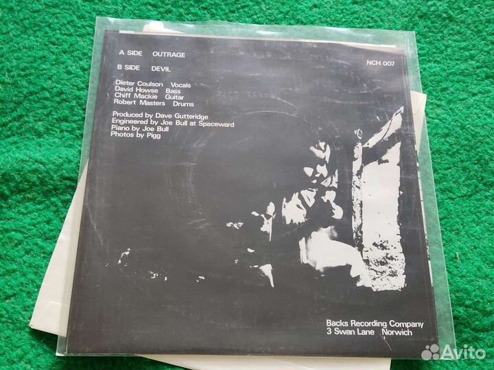 Gothic Girls - Outrage/Devil, 7’ (post punk, goth