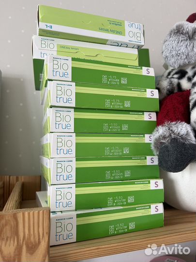 Контактные линзы Biotrue oneday -5.75