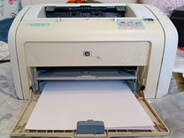 Принтер лазерный черно белый HP 1018