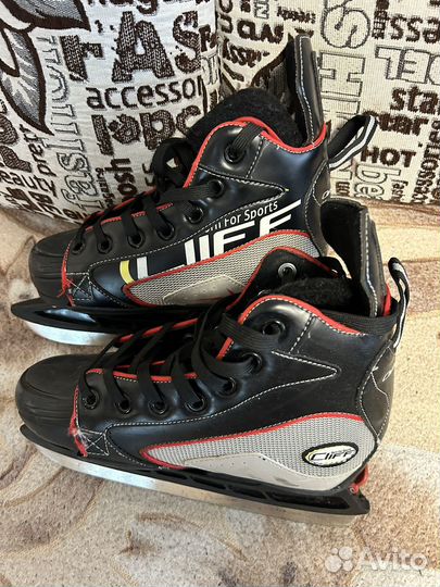 Коньки хоккейные 35-38