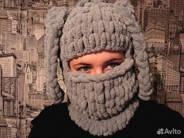 Балаклава плюшевая