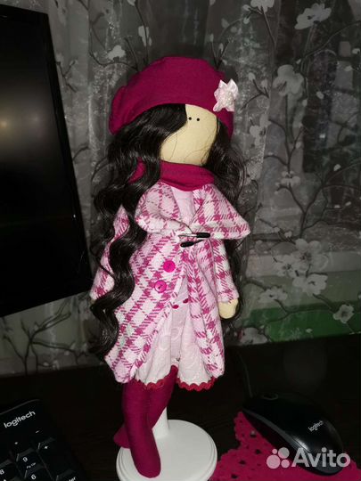 Интерьерная кукла ручной работы