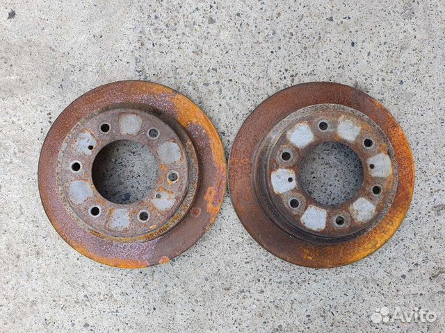 Диск тормозной задний комплект Mitsubishi Pajero