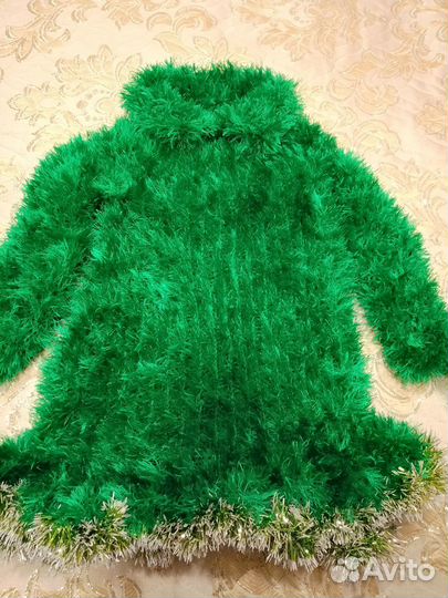 Новогоднее платье для девочки 104 110