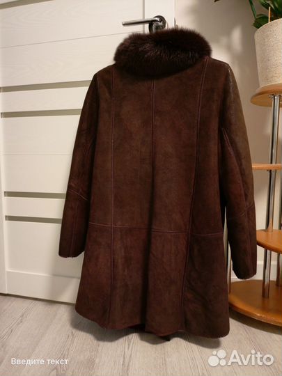 Дубленка натуральная женская 48 50 размер
