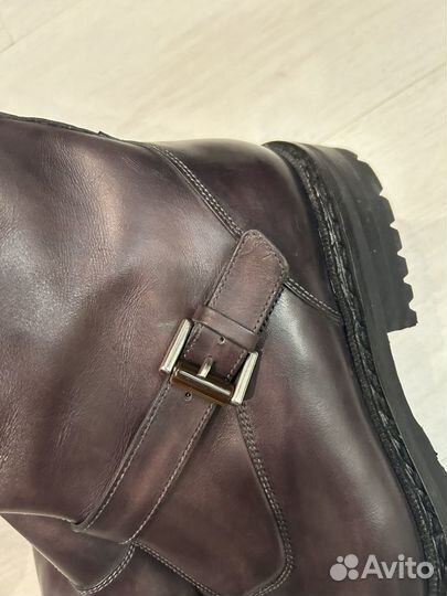 Мужские сапоги Santoni 6 1/2 UK Made In Italy