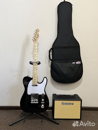 Электрогитара Homage+Комбо Blackstar+ аксессуары