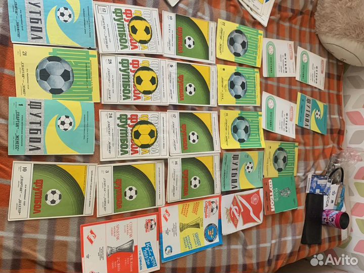 Программки Динамо, цска, Спартак, Торпеда, СССР