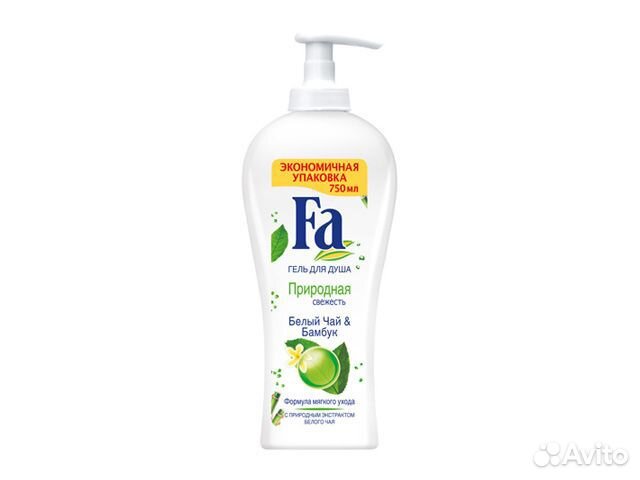 Гель для душа FA Природная свежесть Белый Чай и Ба