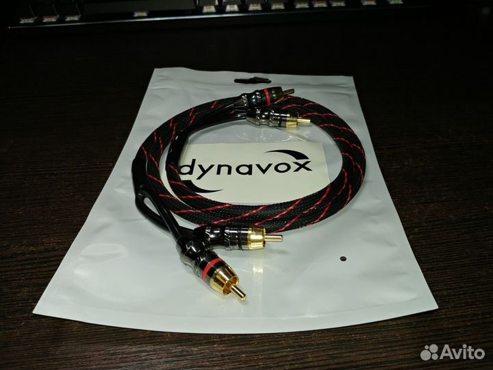 Кабель межблочный аудио Dynavox Perfect Sound 1.0m