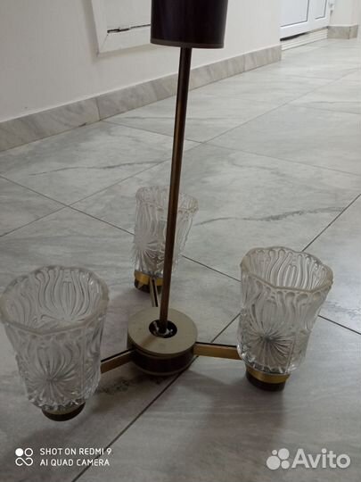 Люстра потолочная СССР