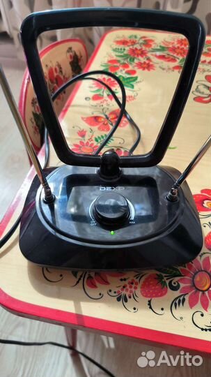 Антенна для тв с усилителем Dexp